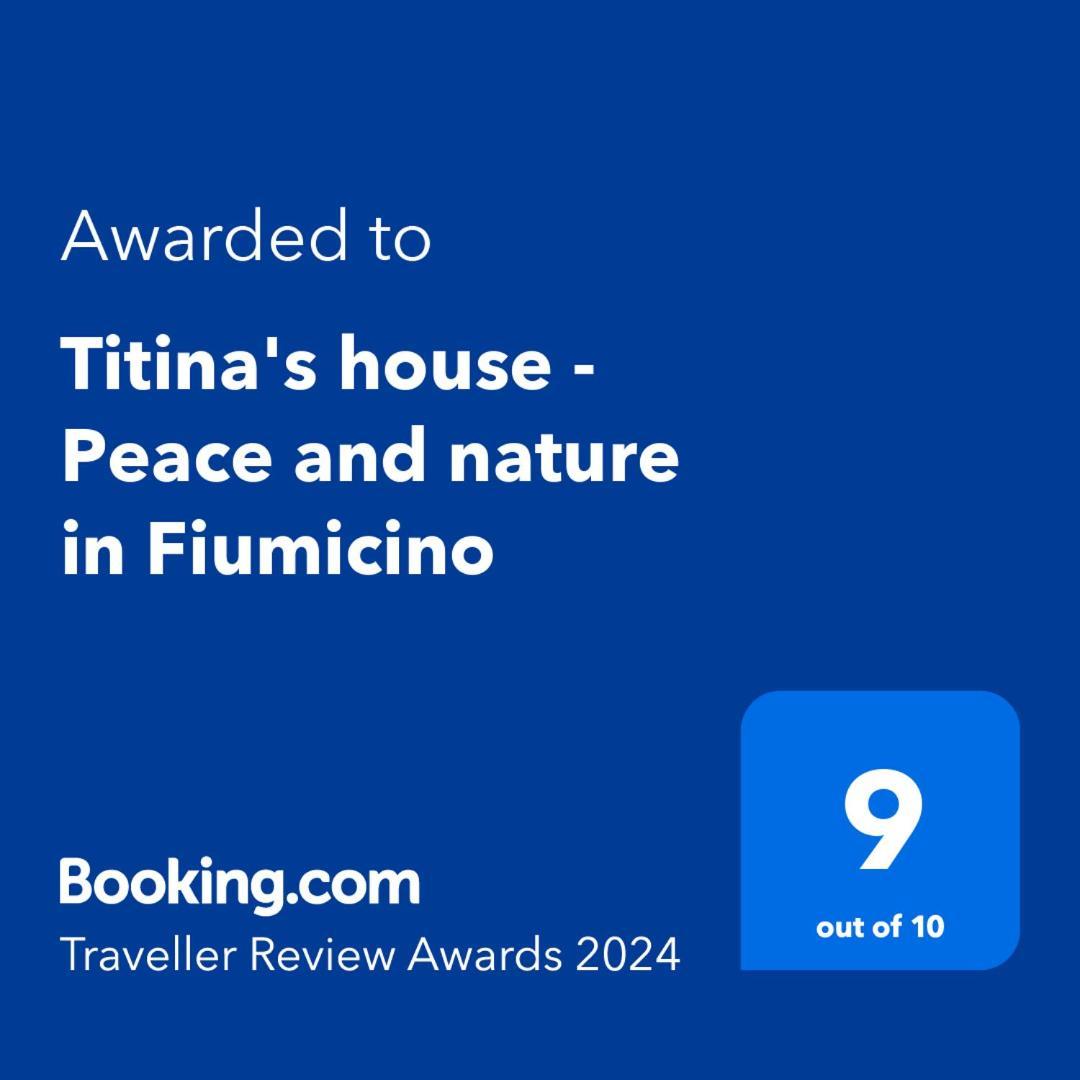 Fco Airport Titina'S House Apartment ฟิวมิชีโน ภายนอก รูปภาพ
